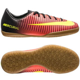 Nike Jr MercurialX Vapor XI IC Indoor Soccer Shoes - Total Crimson/Black/Volt - Best Buy Soccer
