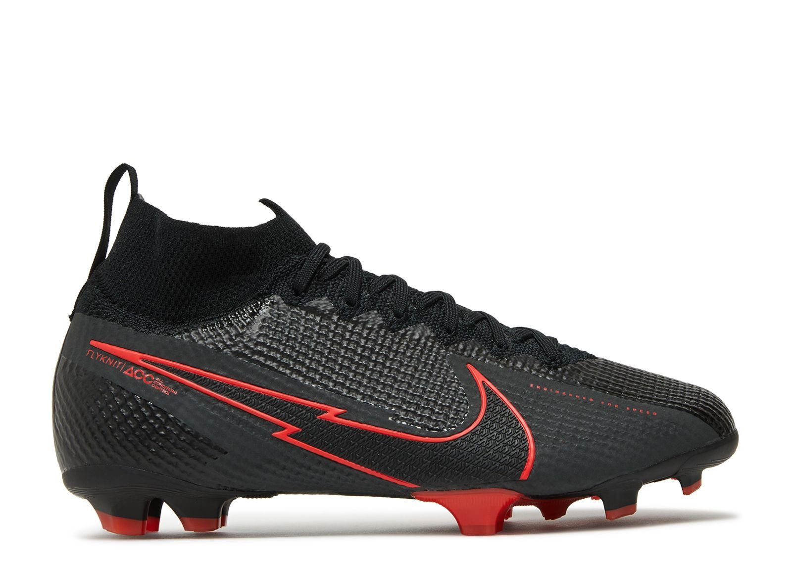 Nike JR Superfly 7 Elite FG Black - Best Buy Soccer