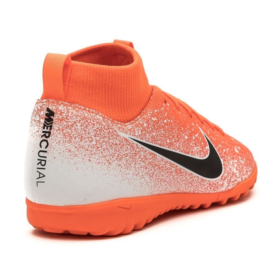 Nike JR Superflyx 6 Academy TF Turf Soccer Cleats - Hyper Crimson/Black/White - Best Buy Soccer
