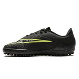 Nike Junior HyperVenom Phelon II TF Tuft Soccer Cleats - Black/Volt - Best Buy Soccer