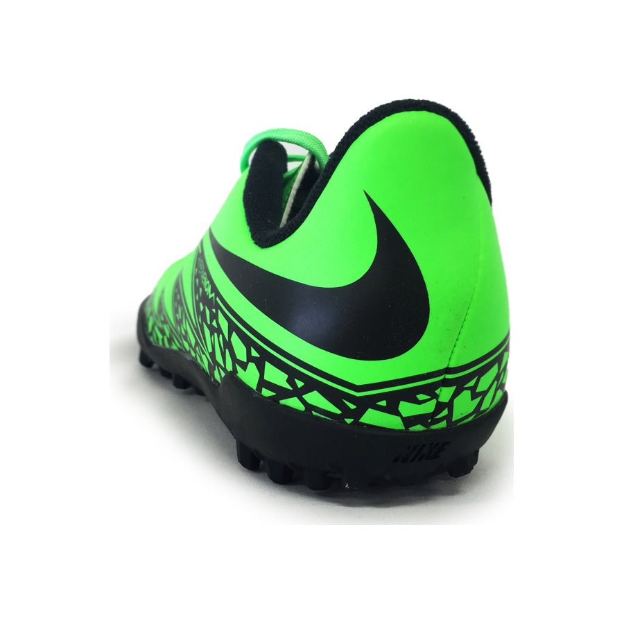 Nike Junior HyperVenom Phelon II TF Tuft Soccer Cleats - Green/Black - Best Buy Soccer