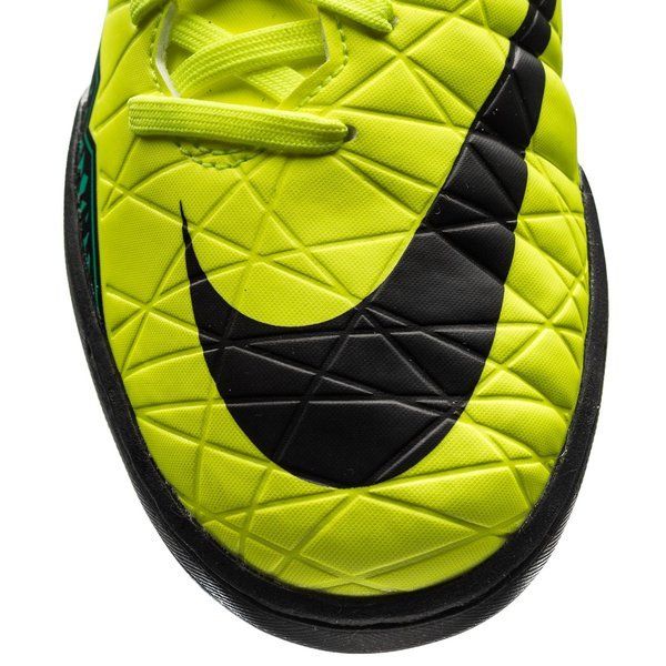 Nike Junior HyperVenom Phelon II TF Tuft Soccer Cleats - Volt/Black/Hyper Turquoise - Best Buy Soccer
