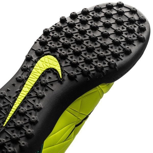 Nike Junior HyperVenom Phelon II TF Tuft Soccer Cleats - Volt/Black/Hyper Turquoise - Best Buy Soccer