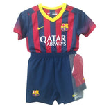 Nike Kid's Barcelona Home Mini - Kit 13 Navy/Red/Yellow - Best Buy Soccer