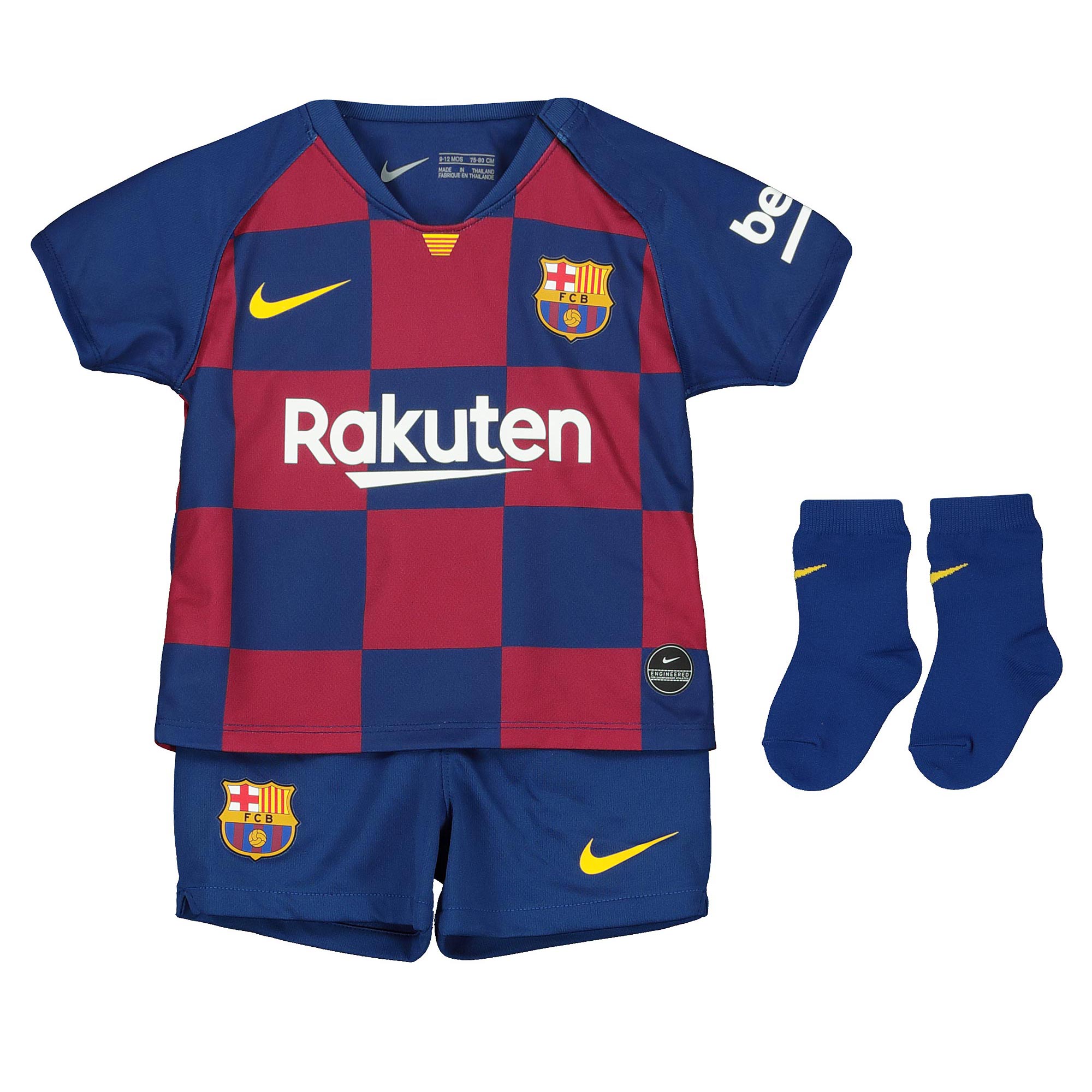 Nike Kid's Barcelona Home Mini - Kit LT 14 Blue/Red - Best Buy Soccer