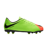Nike Kids' Jr. Hypervenom Phade III (FG) Firm - Ground Football Boot Electric Green/Black - Best Buy Soccer