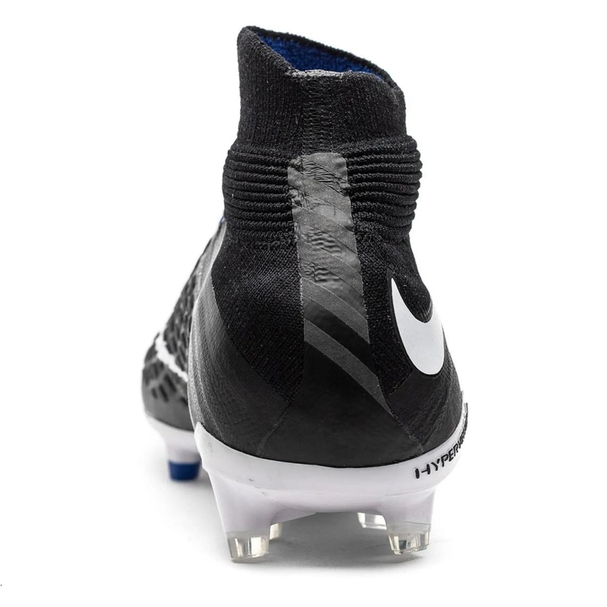 Nike Kids' Jr. Hypervenom Phantom III Dynamic Fit (FG) Firm Ground Soccer Cleats - Black/White/Royal - Best Buy Soccer