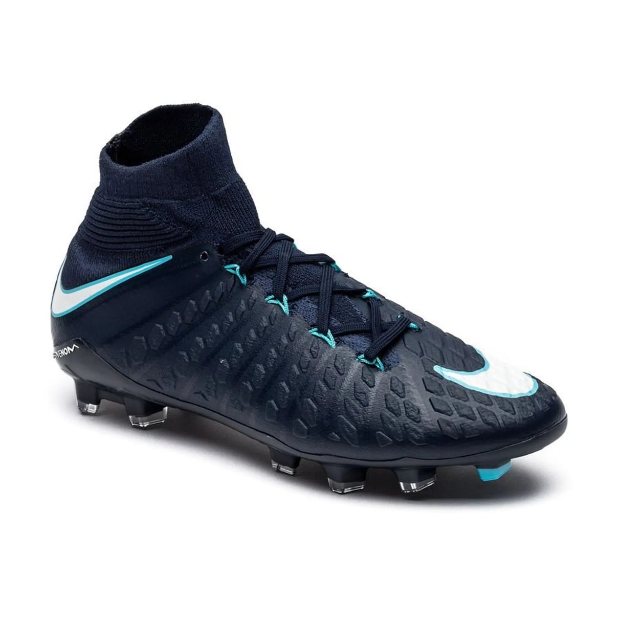 Nike Kids' Jr. Hypervenom Phantom III Dynamic Fit (FG) Firm Ground Soccer Cleats - Blue - Best Buy Soccer