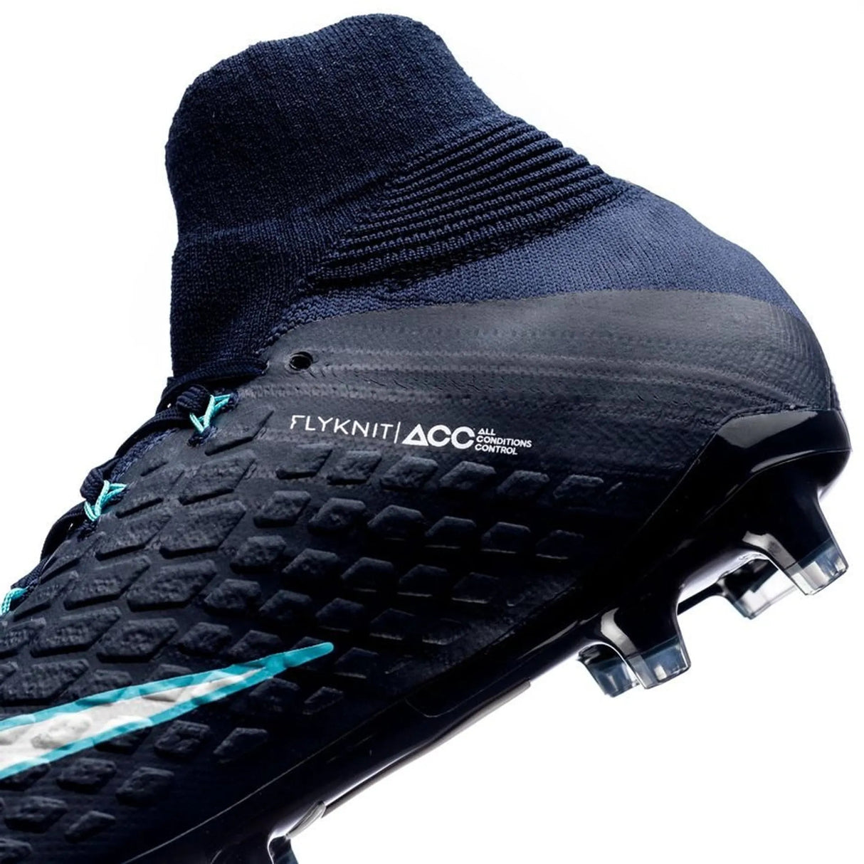 Nike Kids' Jr. Hypervenom Phantom III Dynamic Fit (FG) Firm Ground Soccer Cleats - Blue - Best Buy Soccer