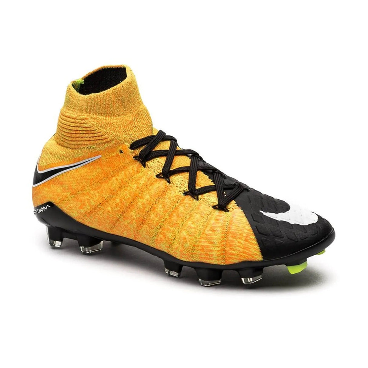 Nike Kids' Jr. Hypervenom Phantom III Dynamic Fit (FG) Firm Ground Soccer Cleats - Laser Orange/Black/White/Volt - Best Buy Soccer