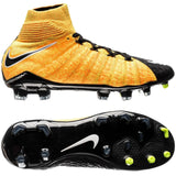 Nike Kids' Jr. Hypervenom Phantom III Dynamic Fit (FG) Firm Ground Soccer Cleats - Laser Orange/Black/White/Volt - Best Buy Soccer
