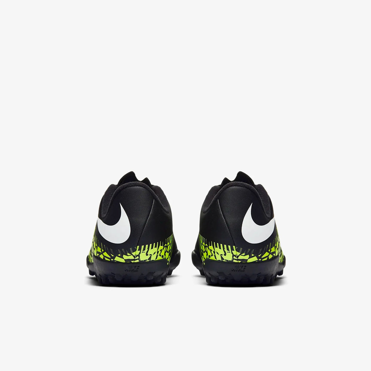 Nike Kid's Jr HyperVenom Phelon II TF Turf Boots Black/White/Volt - Best Buy Soccer