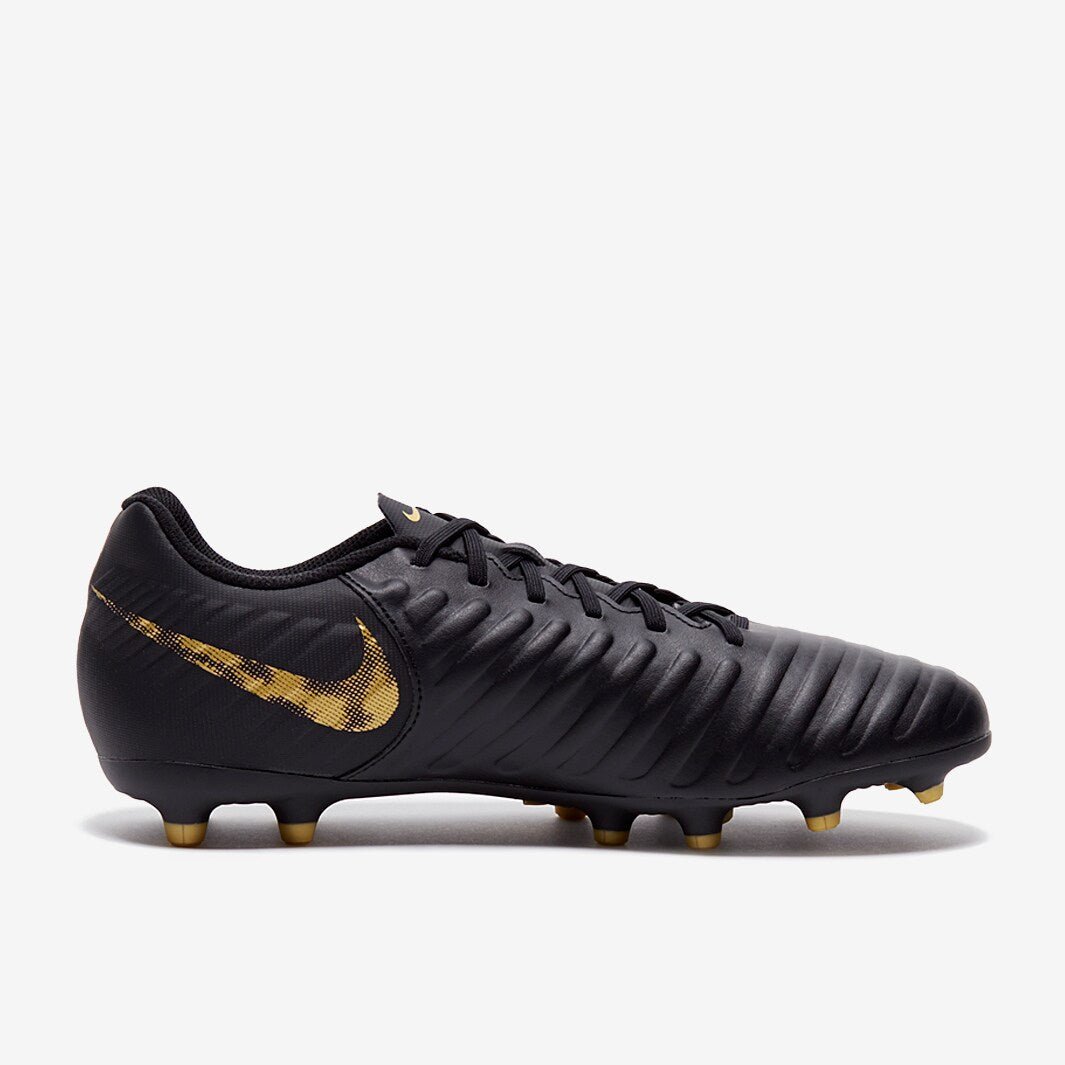 Nike Legend 7 Academy FG Firm Ground Soccer Cleats - Black/Gold - Best Buy Soccer