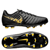 Nike Legend 7 Academy FG Firm Ground Soccer Cleats - Black/Gold - Best Buy Soccer