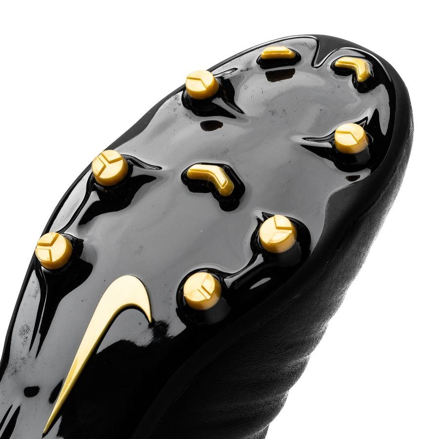 Nike Legend 7 Academy FG Firm Ground Soccer Cleats - Black/Gold - Best Buy Soccer