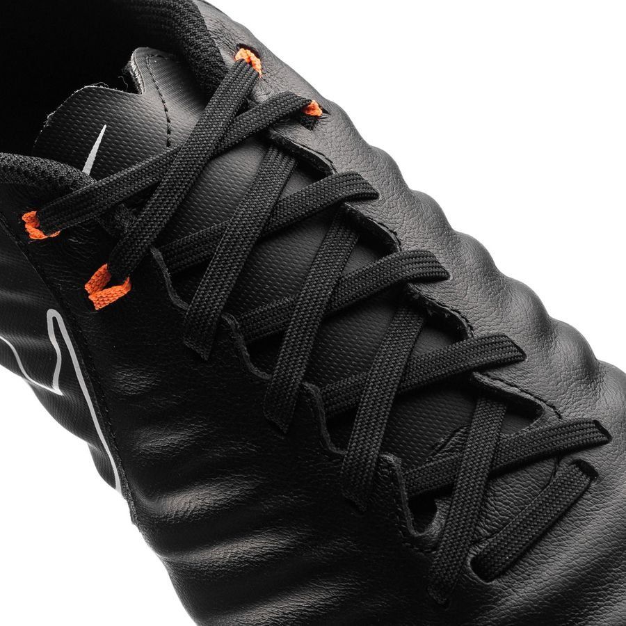 Nike Legend 7 Academy FG Firm Ground Soccer Cleats - Black/Orange/White - Best Buy Soccer