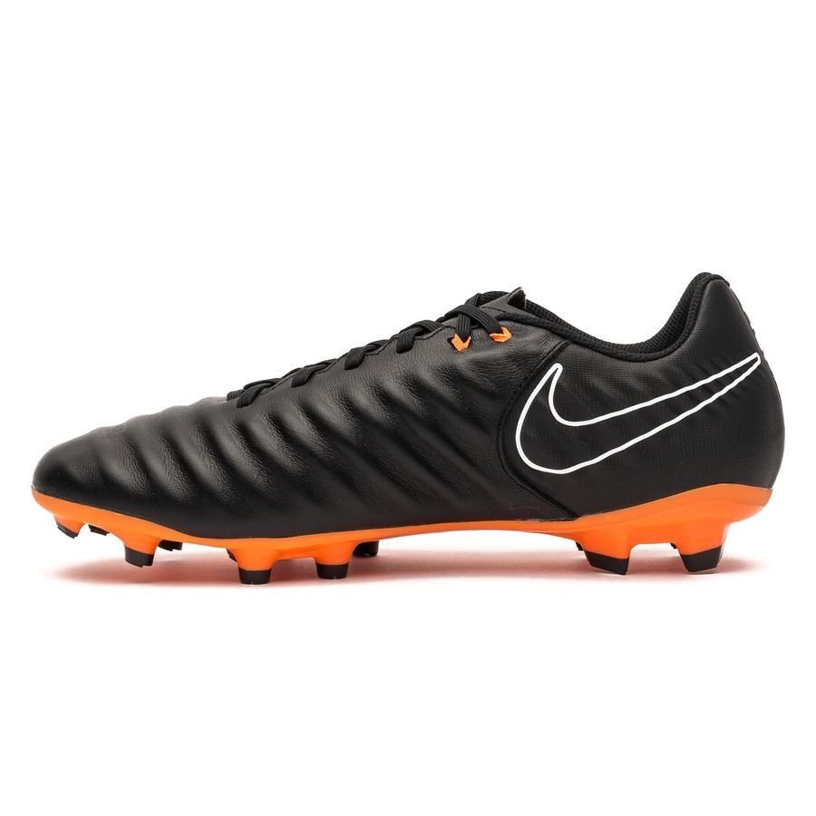 Nike Legend 7 Academy FG Firm Ground Soccer Cleats - Black/Orange/White - Best Buy Soccer