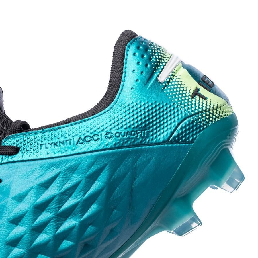 Nike Legend 8 Elite FG Firm Ground Soccer Cleats - Aquamarine/White/Lime Glow - Best Buy Soccer