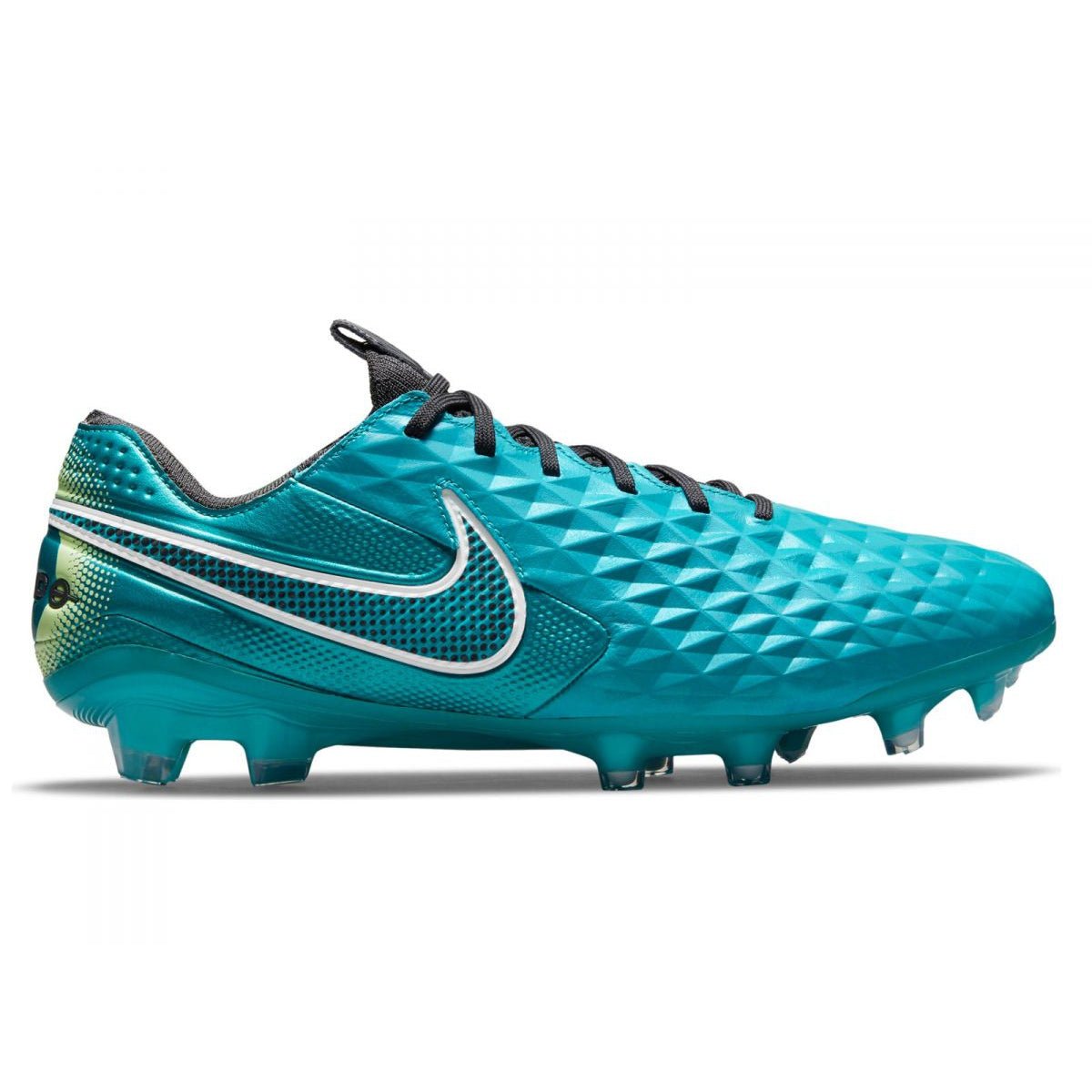 Nike Legend 8 Elite FG Firm Ground Soccer Cleats - Aquamarine/White/Lime Glow - Best Buy Soccer