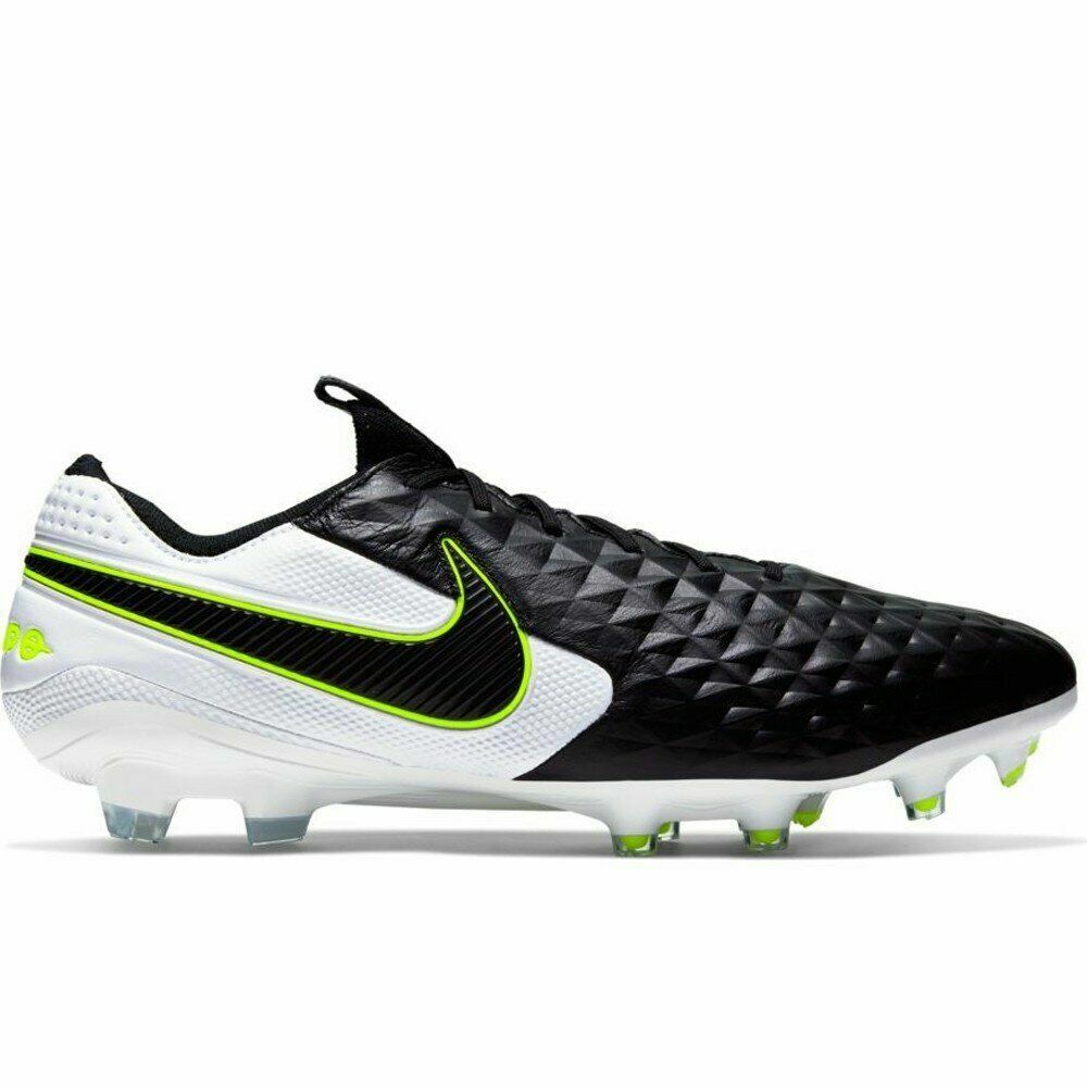 Nike Legend 8 Elite FG Firm Ground Soccer Cleats - Black/Black/White - Best Buy Soccer