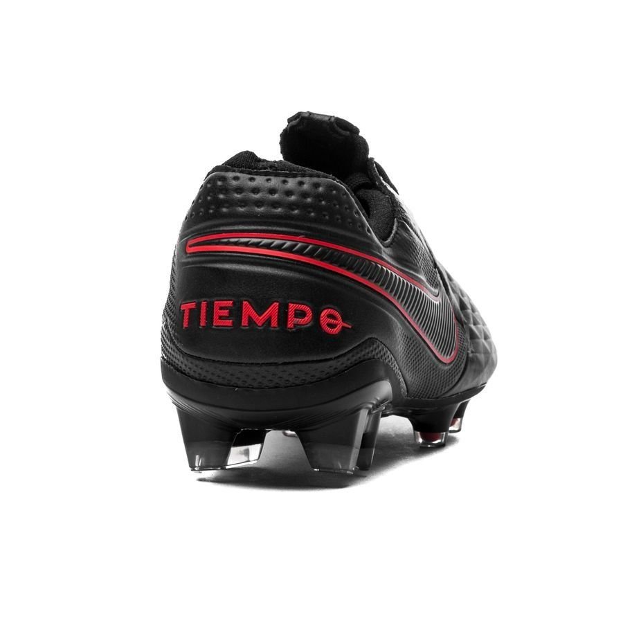 Nike Legend 8 Elite FG Firm Ground Soccer Cleats - Black/Grey/Red - Best Buy Soccer