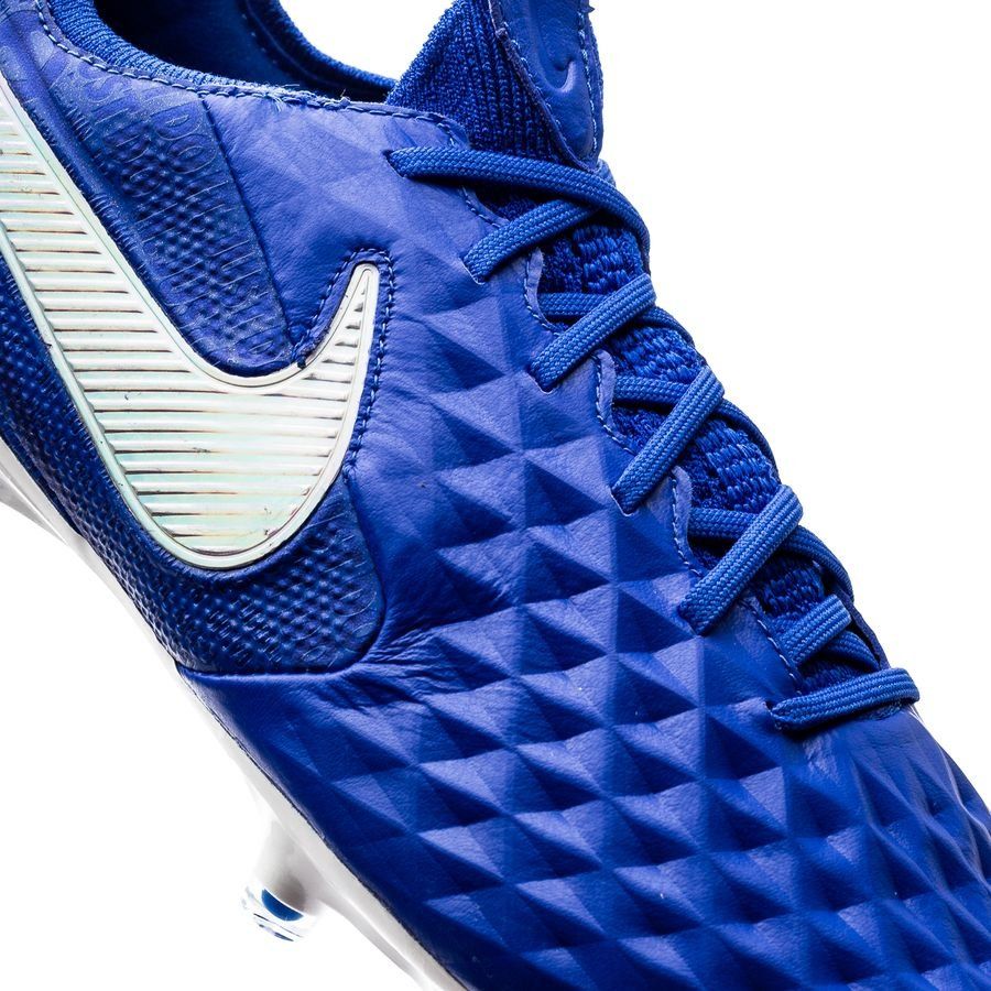 Nike Legend 8 Elite FG Firm Ground Soccer Cleats - Hyper Royal/White - Best Buy Soccer
