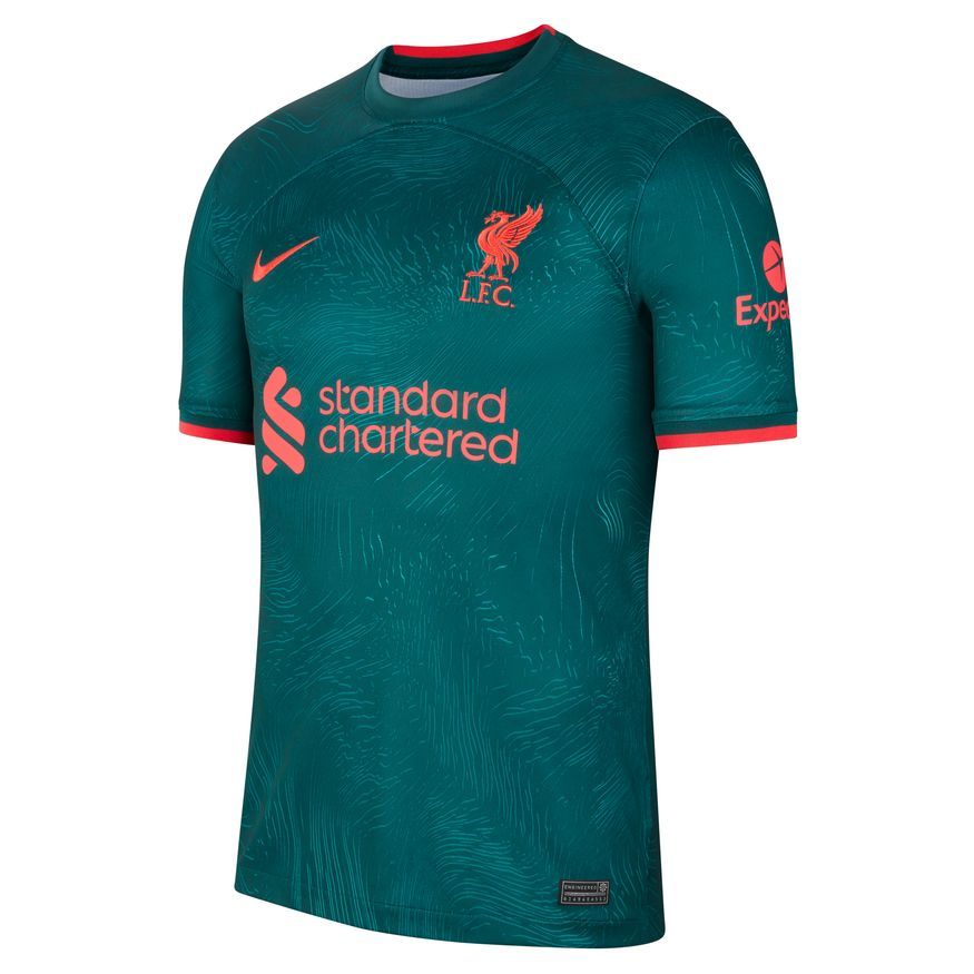 Nike Liverpool Third Jersey 23 - Dark Atomic Teal/Rio Teal/Siren Red - Best Buy Soccer