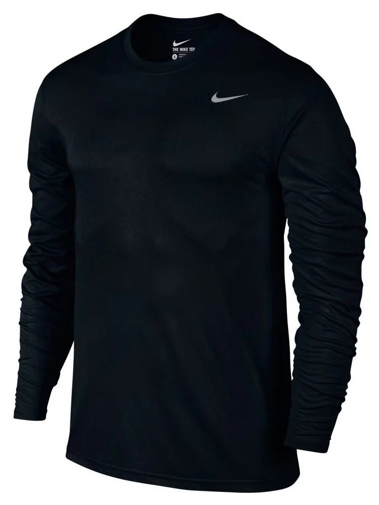 Nike M Dry Tee LS Black/Silver - Best Buy Soccer