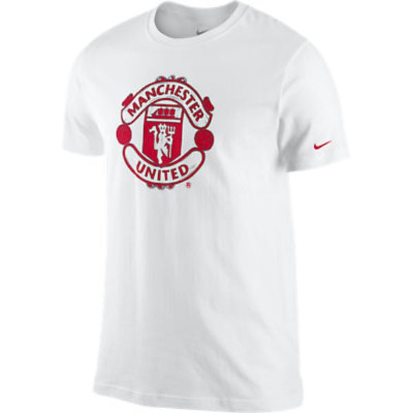 Nike Manchester United 1 Crest Basic Core Cotton Tee - Best Buy Soccer