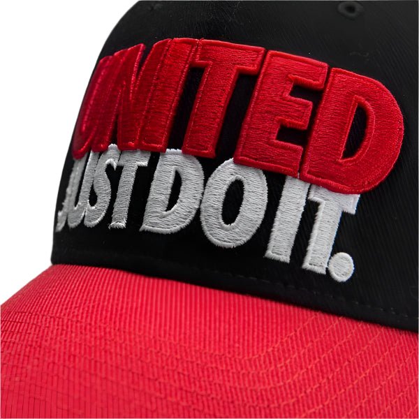 Nike Manchester United Legacy Swooshflex Cap Black/Red - Best Buy Soccer