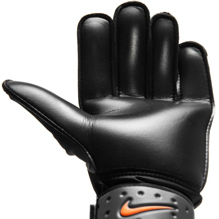 Nike Match Goalkeeper Gloves Grey/Black/Orange - Best Buy Soccer
