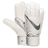 Nike Match Goalkeeper Gloves White/Chrome - Best Buy Soccer