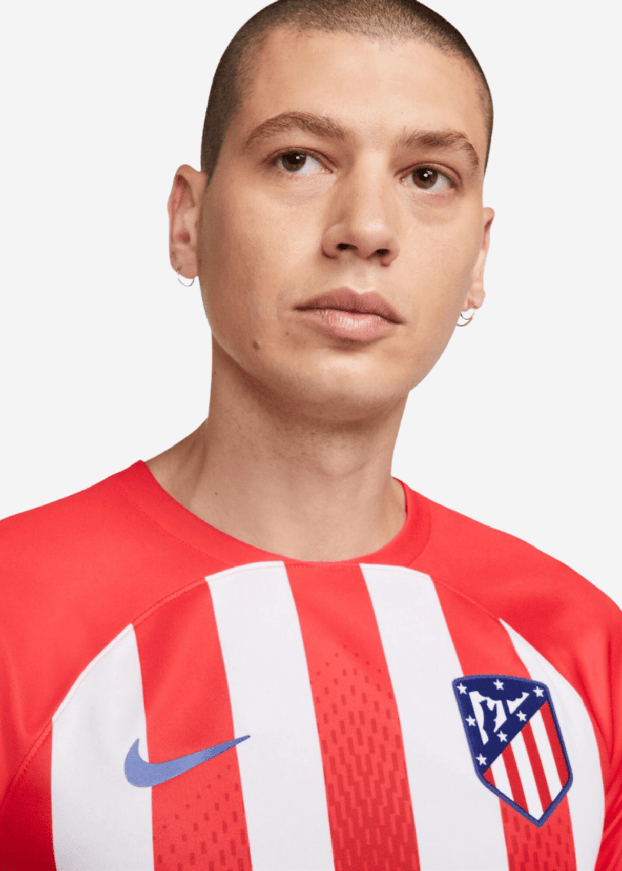 Nike Men's Atletico Madrid 2023/24 Stadium Home Jersey Sport Red/Global Red/White/Old - Best Buy Soccer