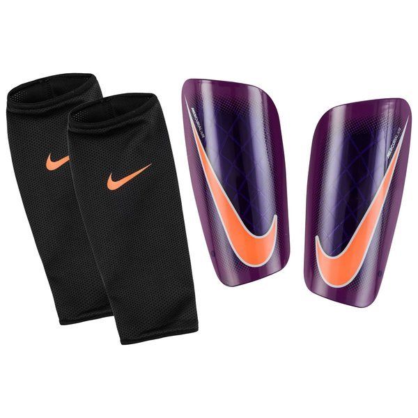 Nike Mercurial Lite Soccer Shing Guards - Bold Berry/Total Orange - Best Buy Soccer