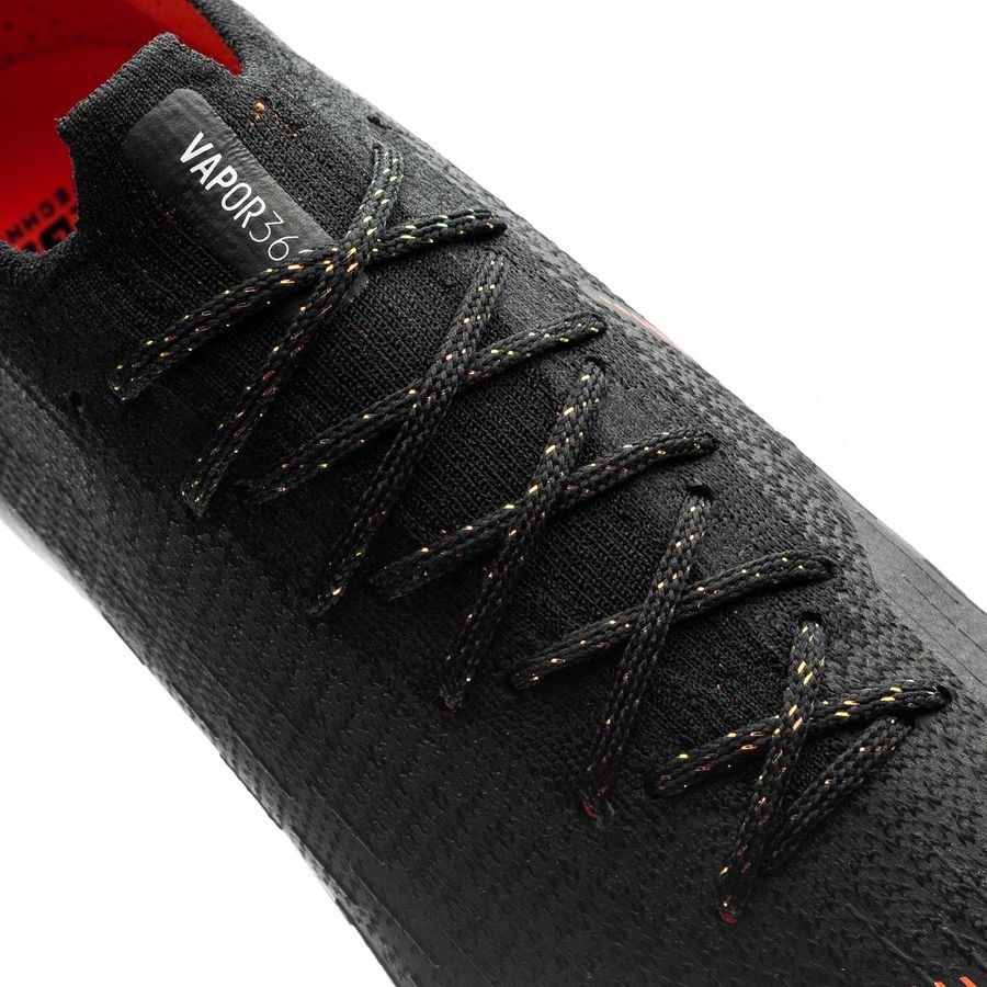 Nike Mercurial Vapor 12 Elite FG Firm Ground Men's Soccer Cleats - Black/Total Orange - Best Buy Soccer