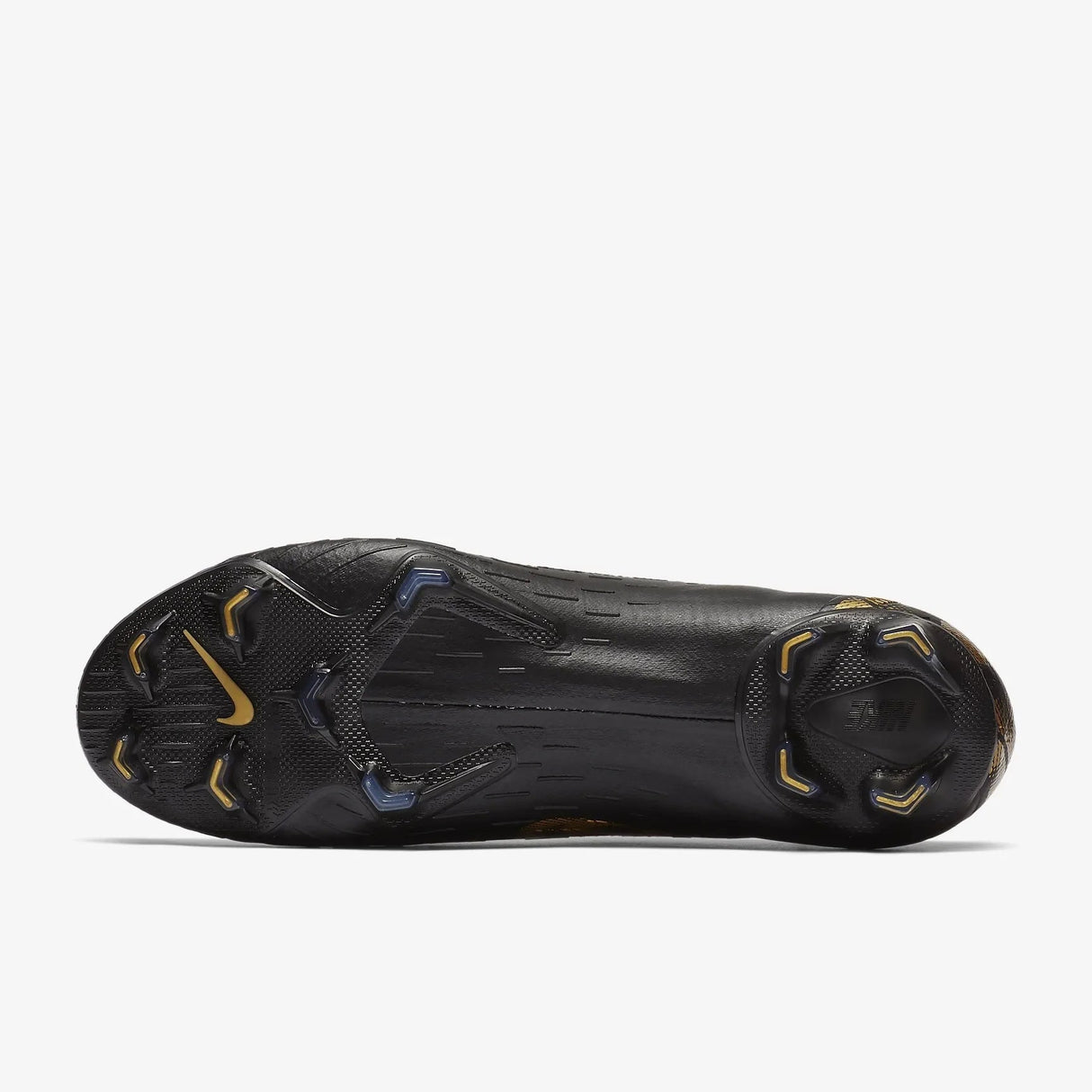 Nike Mercurial Vapor 12 Elite FG Firmj Ground Men's Soccer Cleats - Black/Metallic Vivid Gold - Best Buy Soccer