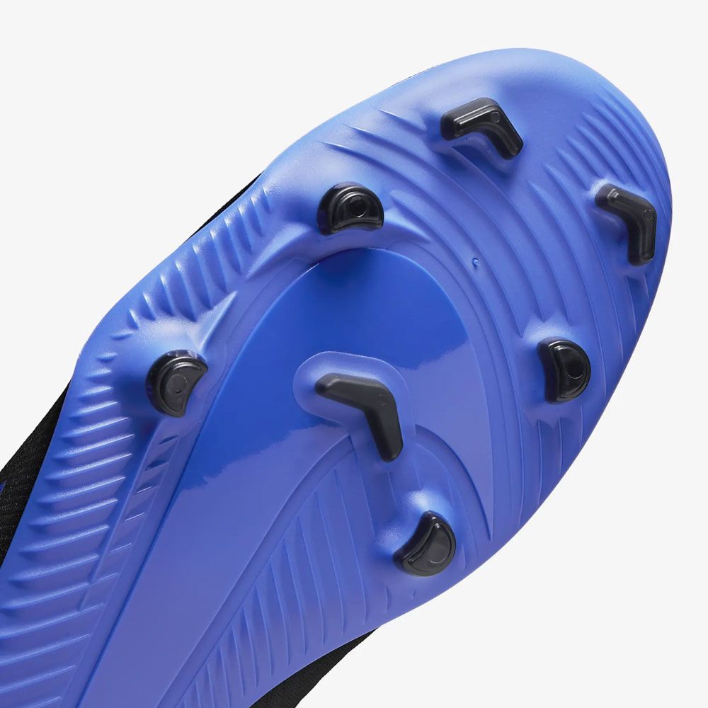 Nike Mercurial Vapor 15 Club Multi-Ground Soccer Cleats - Black/Hyper Royal/Chrome - Best Buy Soccer