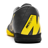 Nike Mercurial VaporX 12 Academy IC Indoor Soccer Shoes - Dark Grey/Yellow - Best Buy Soccer