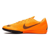Nike Mercurial VaporX 12 Academy IC Indoor Soccer Shoes - Orange/Black/Volt - Best Buy Soccer