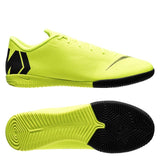 Nike Mercurial VaporX 12 Academy IC Indoor Soccer Shoes - Volt/Black - Best Buy Soccer