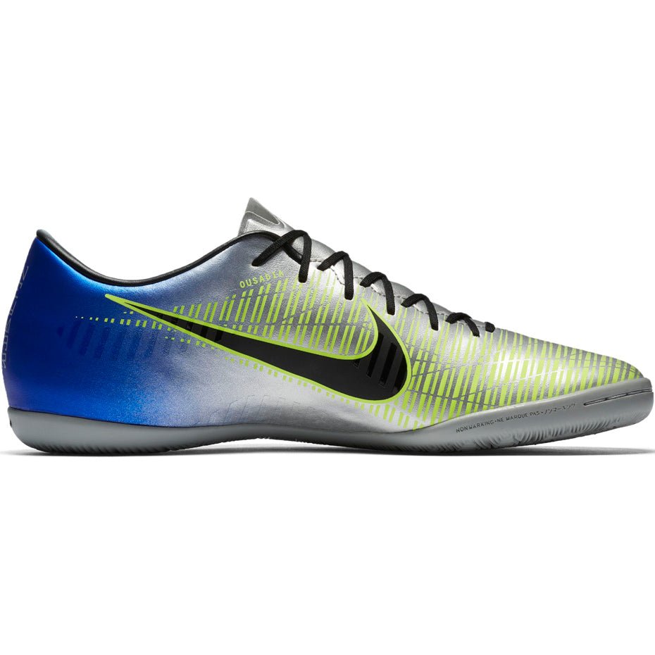Nike MercurialX Victory VI IC Men's Soccer Shoes - Racer Blue/Black/Volt - Best Buy Soccer