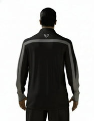 Nike Squad 14 Long Sleeve 1/4 Zip Pullover Training Top - Black/Grey