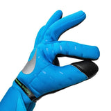 Nike Phantom Elite Goalkeeper Gloves Photo Blue/Black/Silver - Best Buy Soccer