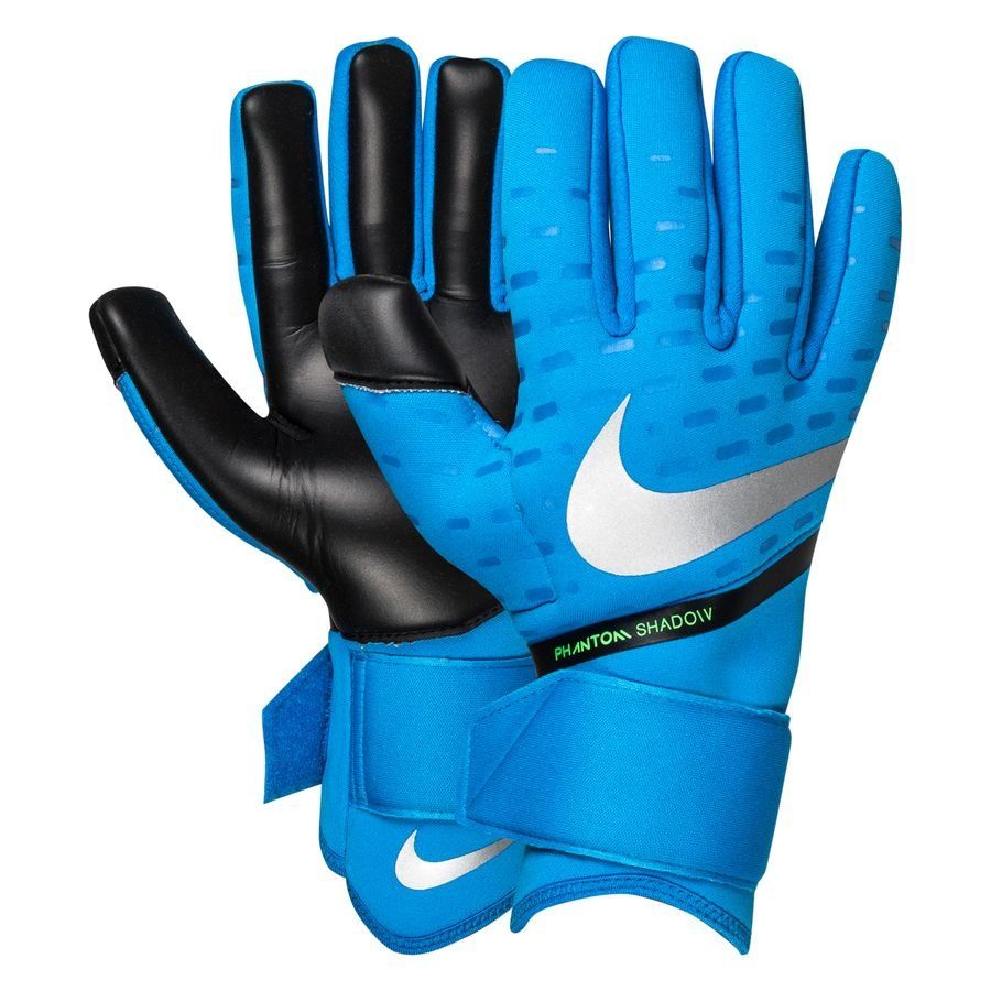 Nike Phantom Elite Goalkeeper Gloves Photo Blue/Black/Silver - Best Buy Soccer