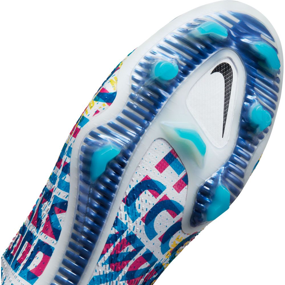Nike Phantom GT Elite 3D FG Firm Ground Soccer Cleats - Chlorine Blue/Pink Blast/Opti Yellow - Best Buy Soccer
