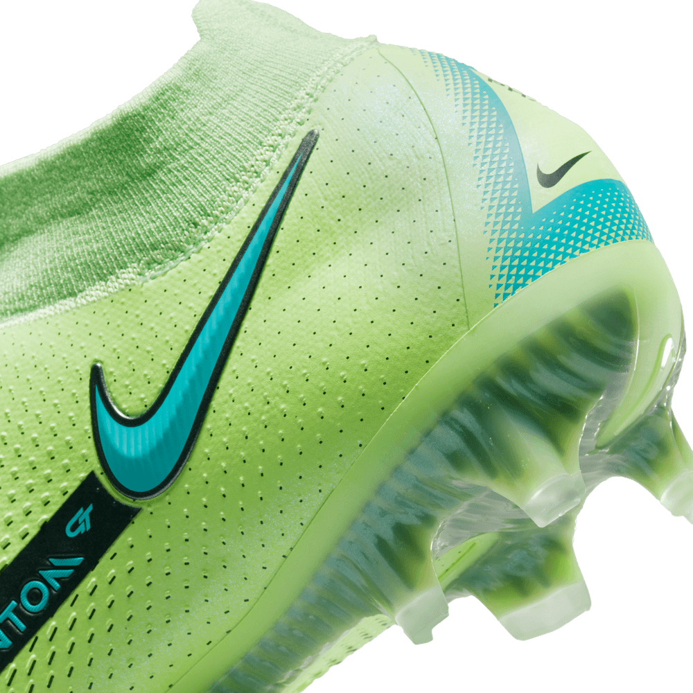 Nike Phantom GT Elite DF FG Firm Ground Soccer Cleats Lime Glow/Aquamarine - Best Buy Soccer