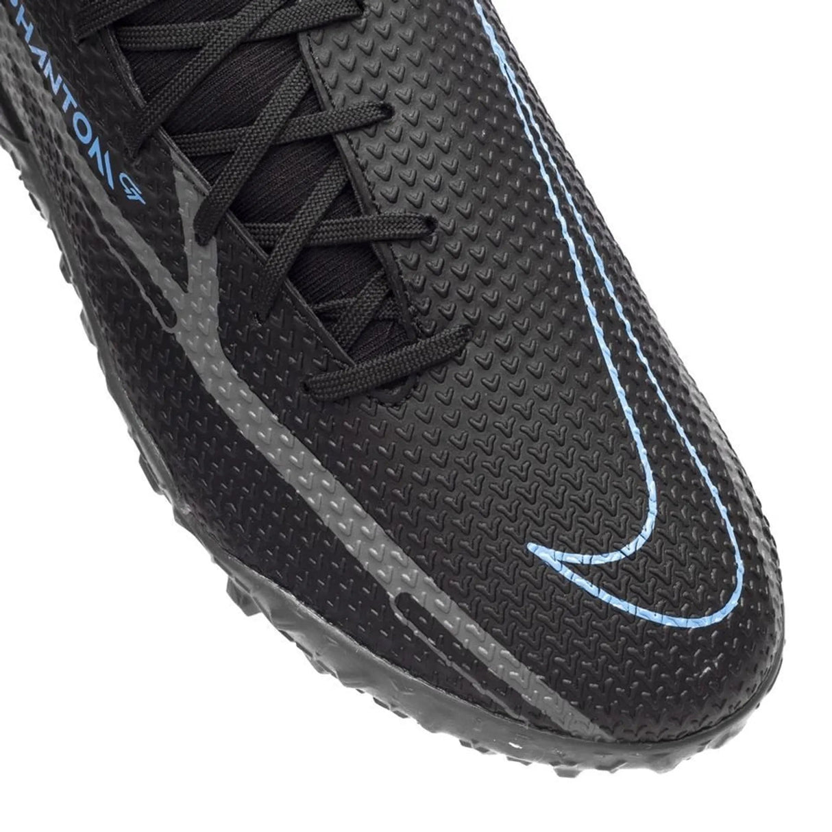 Nike Phantom GT2 Academy DF TF Turf Soccer Cleats - Black/Iron Grey - Best Buy Soccer