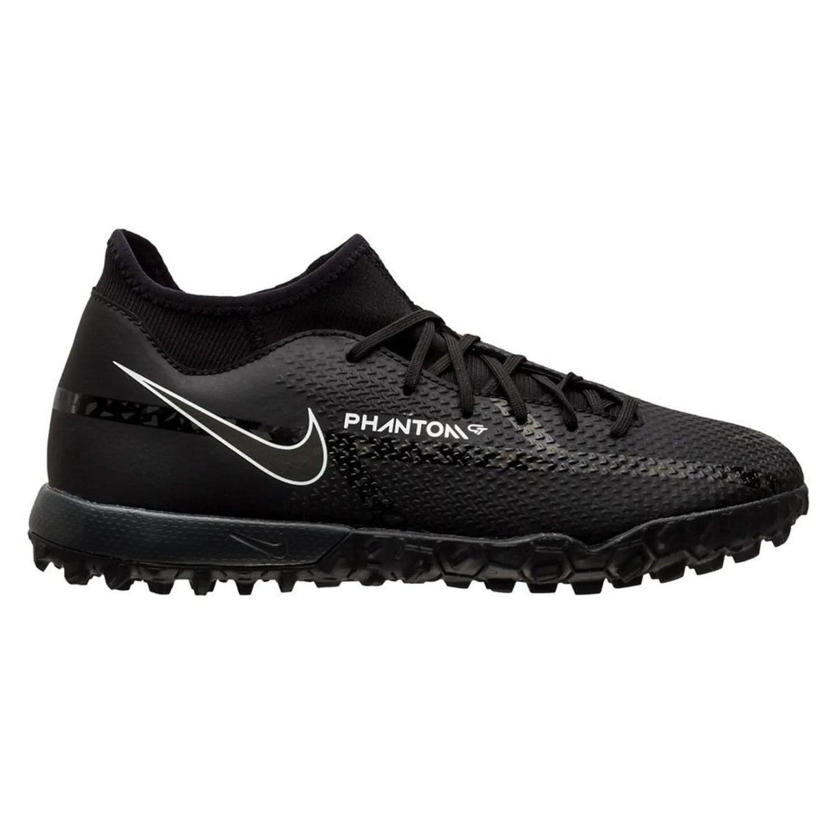 Nike Phantom GT2 Academy DF TF Turf Soccer Cleats - Black/Smoke Grey/White - Best Buy Soccer