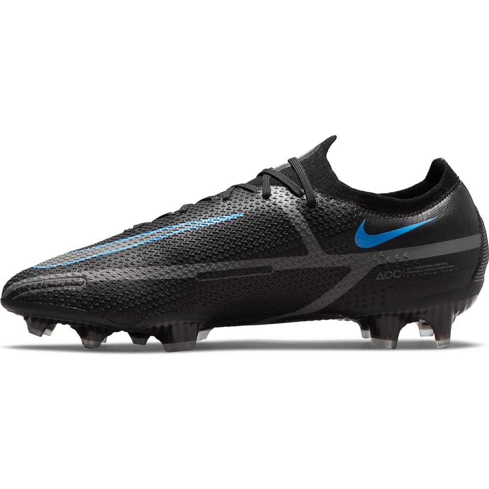 Nike Phantom GT2 Elite FG Firm Ground Soccer Cleats - Black/Black/Iroman/Grey - Best Buy Soccer