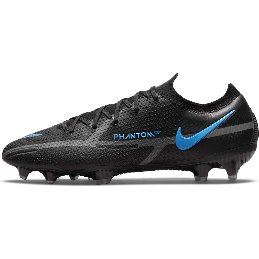Nike Phantom GT2 Elite FG Firm Ground Soccer Cleats - Black/Black/Iroman/Grey - Best Buy Soccer